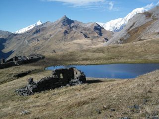 Panorama dai pressi del Laghetto La Touriasse
