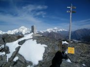 La vetta del Monte Valaisan