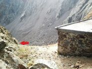 Passo e attacco arrampicata