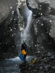 le prime calate subito sottocascata