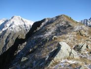 Verso la sommità del Monte Rosso