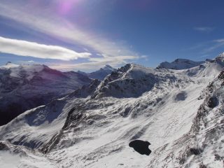 10 - da Le Grand Fond verso Albaron, Charbonnel e Mean Martin (Da sx a dx)