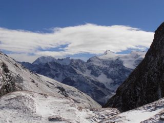 16 - Ciamarella e Albaron dalla zona del Pont de la Neige