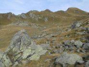 Il vallone che porta al Colle Marmotta