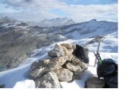 Il Gran Paradiso dalla vetta..