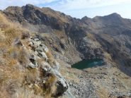 lago della mionda dalla costa carpior