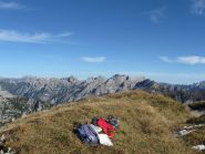 dalla Pala Anziana verso Cima Pramaggiore e Postegae