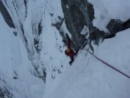 lunghezza nella quale ci si protegge su dei blocchi marci