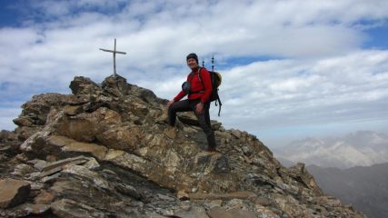 a pochi metri dalla croce di vetta della Siguret (20-10-2012)