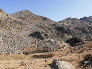 05 - Colle della Barma in alto e Rifugio della Barma in costruzione