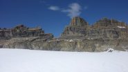 Il settore est delle Dents du Midi con, alla base, il ghiacciaio di Plan Névé
