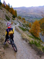 in vista di Saint-Veran