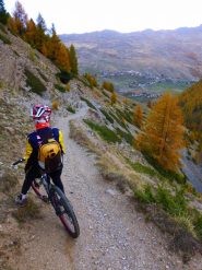 in vista di Saint-Veran