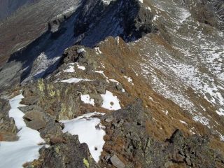 Cresta ENE al Passo Lareccio
