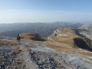 Discesa verso il bocchin delle Scaglie