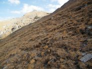Verso il colletto tra le due punte