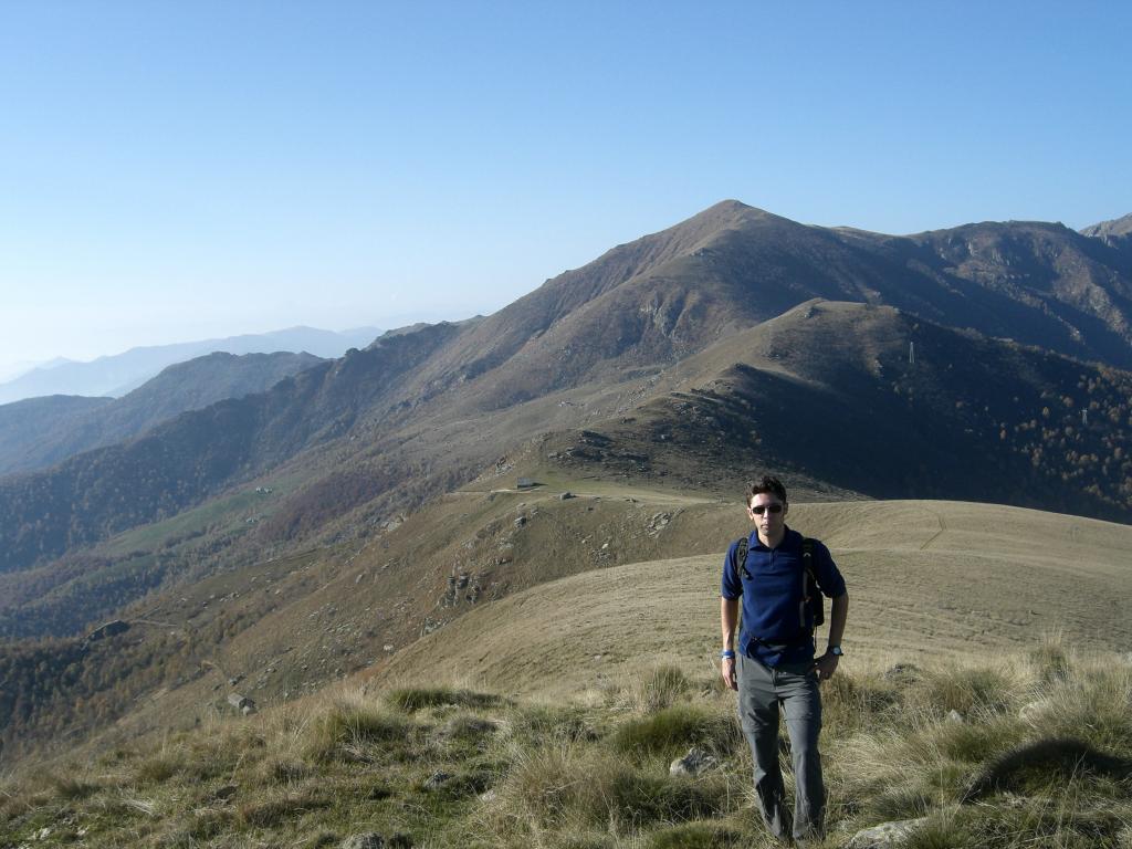 La dorsale Cima Mares-Monte Soglio