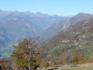 Mosaico di colori autunnali verso VdA