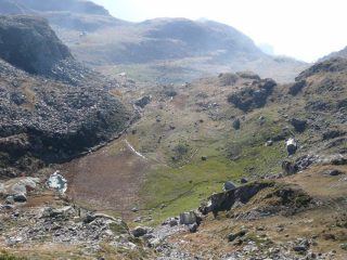 Lago e Alpe Mombarone scendendo verso I Test