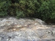 In uscita dal 3°tiro 6b+