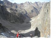 Sempre dal Passo del Prefouns..il vallone di discesa..