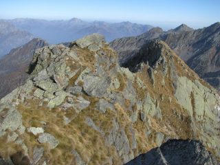 Cima Prel, vista dall'ultimo dente