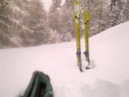 la neve sul clot, ad ottobre