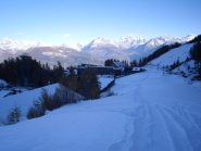 10 cm. di neve alla partenza....