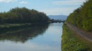 dal canale Cavour vista sul Monviso