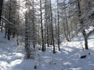 in salita lungo la Durance