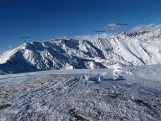 Dalla cima verso le Lobbie