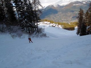 inizio della pista