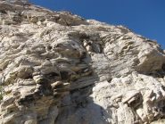 lato dx della falesia