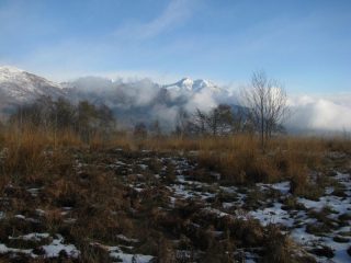 Panorama, dal sentiero di salita