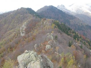 La dorsale spartiacque Locana-Ribordone