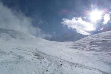 In basso la neve scarseggia