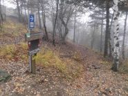 imbocco discesa val Noce
