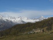 Zoom sulle montagne di Forzo