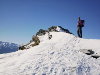 Pierre in prossimità della punta