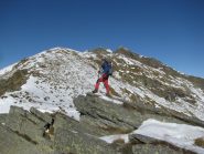 Monica sulla max. sommità dei Becchi di Bertolino