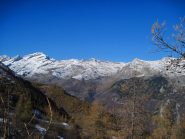 Le Levanne e la Val Grande dal colle