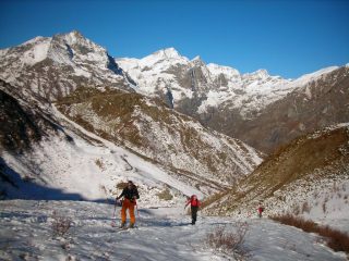 Il Monte Tumlet alle spalle