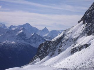 panorama verso la Grivola dalla mia posizione....