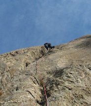 fantastico il diedro del penultimo tiro
