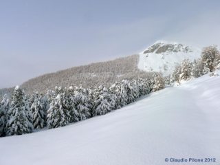 Salendo al Fraiteve da Sestriere