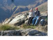 Con mamma Maria in vetta al Monte Calvo..