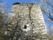 Facciata della Casaforte di Pertia