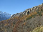 Vista sul Mont Bellin da Nivolastro