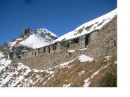 Il fortino al Colle della Coupe..