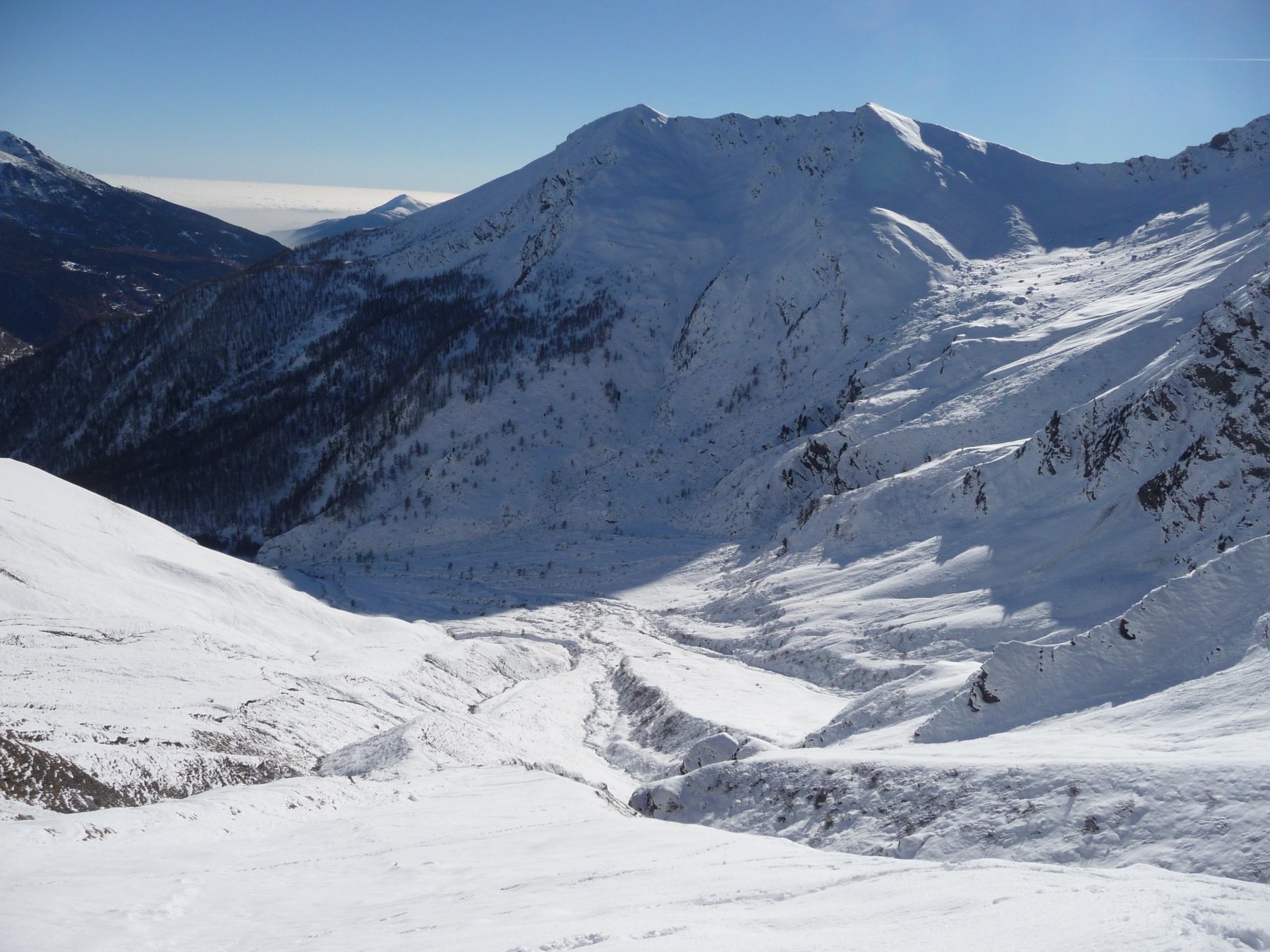 Vallone di Fiutrusa risalendo il Cumbal di Pienasea